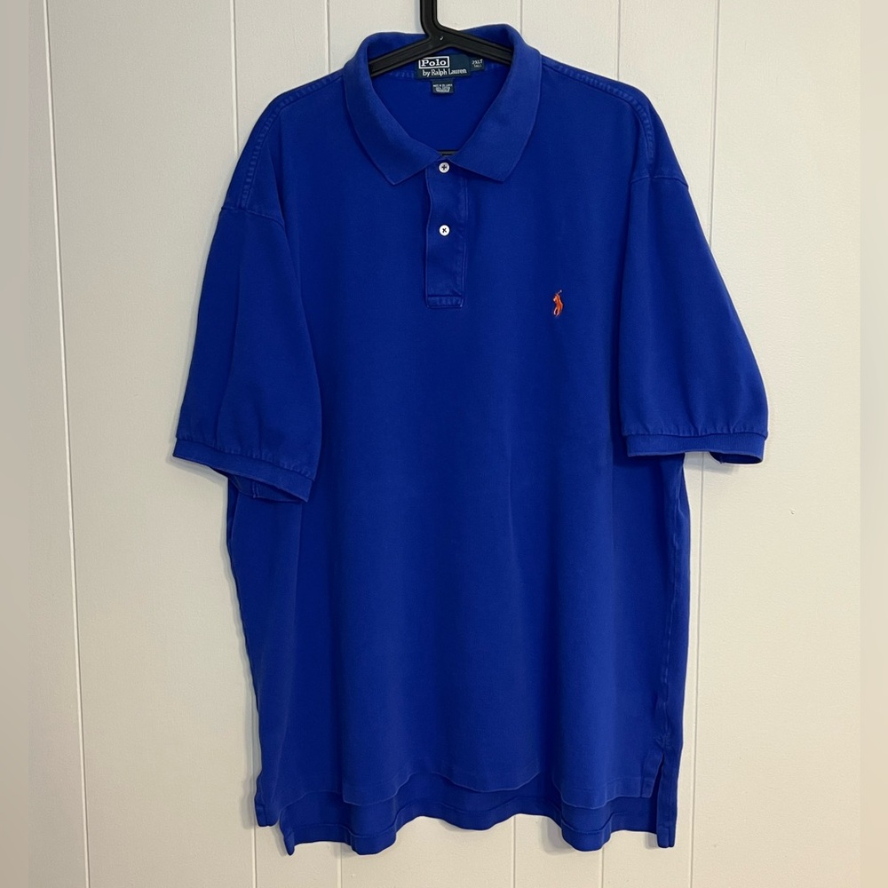Polo Ralph‎ Lauren blue polo size 2XLT Tall